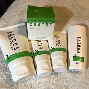 Rodan and fields Sooth line steps 1-4 and mask
